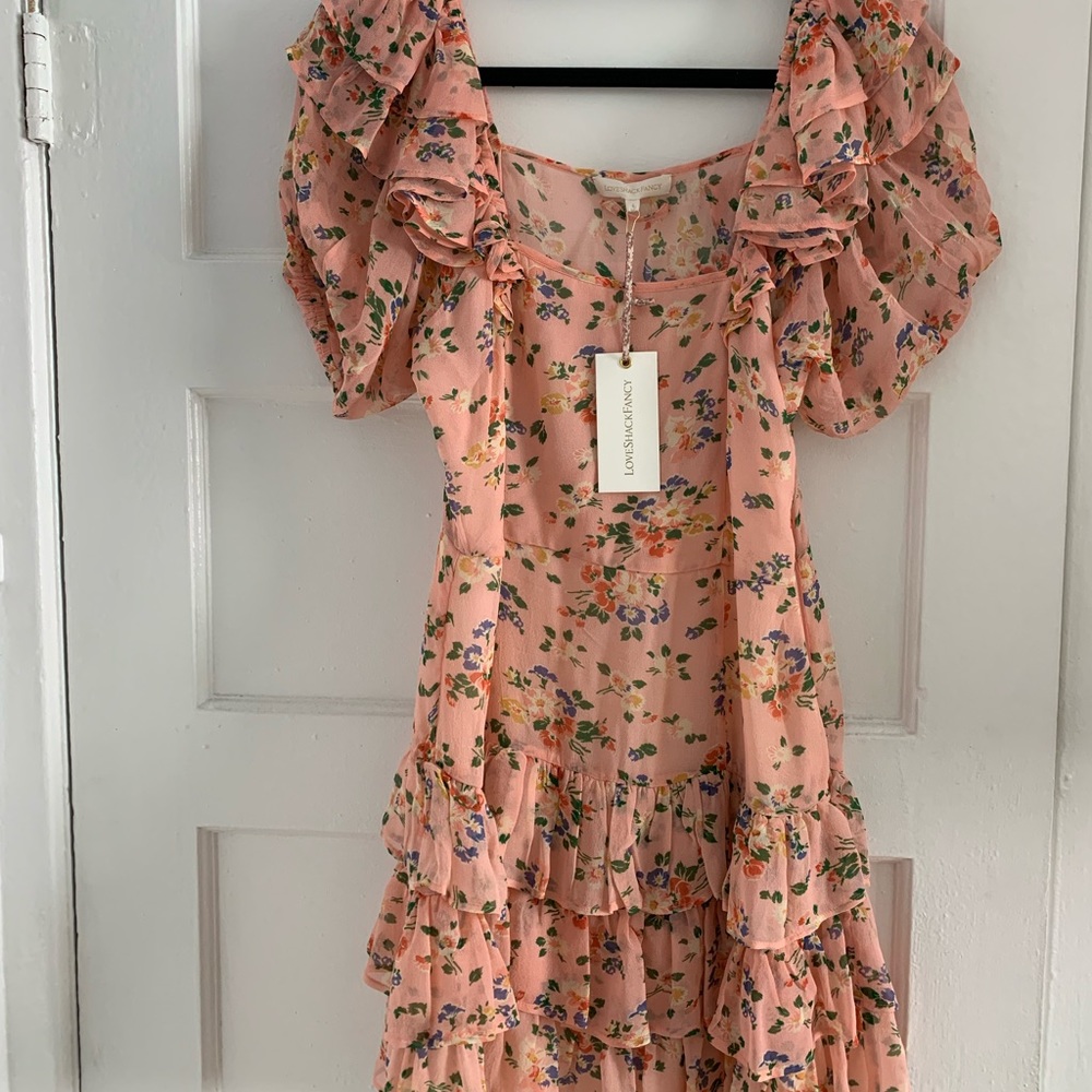 Love Shack Fancy Summer Mini Dress